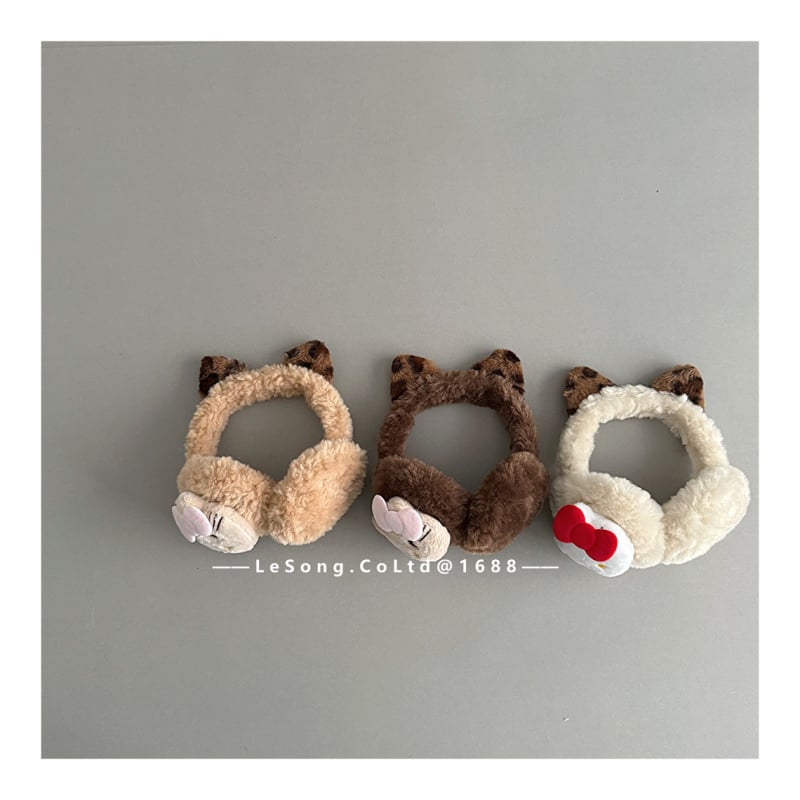 Παιδικά αφράτα προστατευτικά αυτιών με λεοπάρ σχέδιο – χειμερινή ζεστασιά, unisex, βαμβάκι, μεσαίο μήκος, μονοχρωματικό σχέδιο