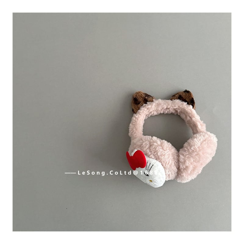 Παιδικά αφράτα προστατευτικά αυτιών με λεοπάρ σχέδιο – χειμερινή ζεστασιά, unisex, βαμβάκι, μεσαίο μήκος, μονοχρωματικό σχέδιο