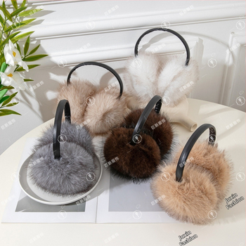 Zimné skladacie ušné ochrany na hlavu, velúrové plyš, unisex, na vonkajšie použitie