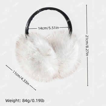 Zimné skladacie ušné ochrany na hlavu, velúrové plyš, unisex, na vonkajšie použitie