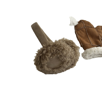 Earmuffs plush για γυναίκες – ζεστά, φθινόπωρο 2024, για βόλτες και ψώνια