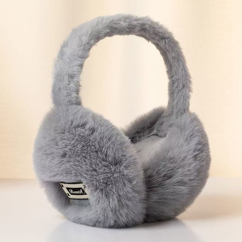 Unisex zimske maskice za uši s flis podstavom, tople i otporne na vjetar, od akrila/lažne vune