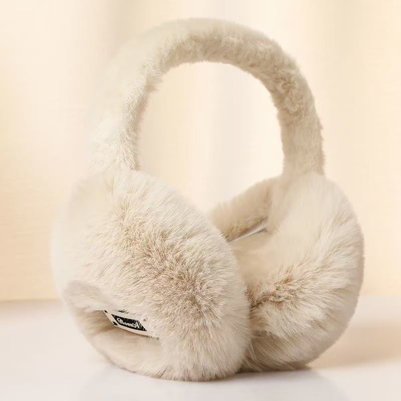 Unisex zimske maskice za uši s flis podstavom, tople i otporne na vjetar, od akrila/lažne vune