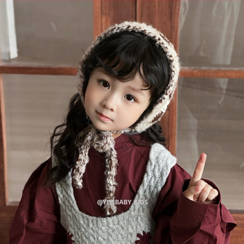 Earmuffs, korejská verzia štýlu, monochromatický vzor, jarná sezóna