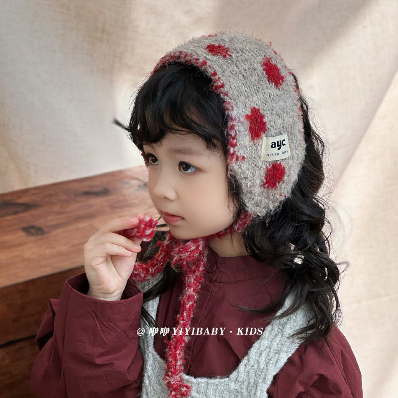 Earmuffs, korejská verzia štýlu, monochromatický vzor, jarná sezóna