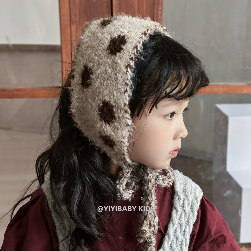 Earmuffs, korejská verzia štýlu, monochromatický vzor, jarná sezóna