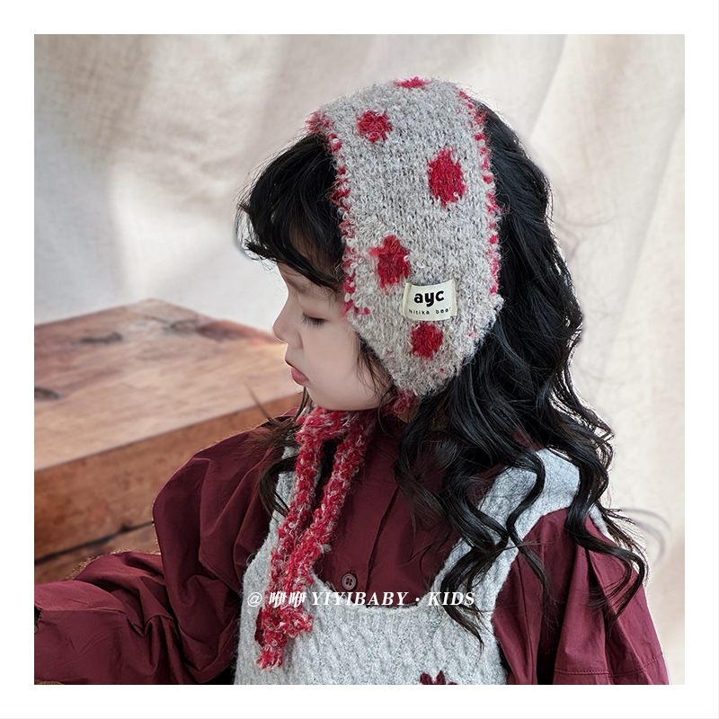 Earmuffs, korejská verzia štýlu, monochromatický vzor, jarná sezóna