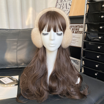 Mink Hair Earmuffs — Unisex, Χειμερινά ζεστά, Αναδιπλούμενα καλύμματα αυτιών, Για εξορμήσεις