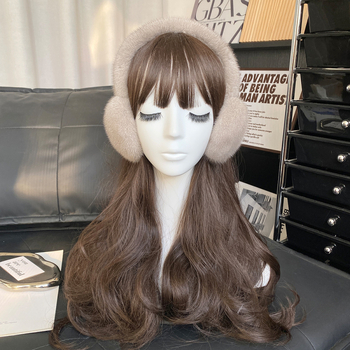 Mink Hair Earmuffs — Unisex, Χειμερινά ζεστά, Αναδιπλούμενα καλύμματα αυτιών, Για εξορμήσεις