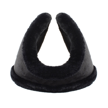 Earmuffs - plyšové, zadné upevnenie, bežný štýl, (zima/jar/jesen; vonkajšie použitie; proti chladu)