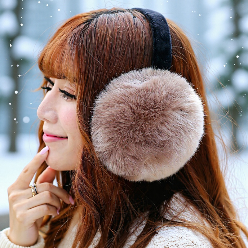 Sklopive plišane earmuffs za zimu – toplo štite uši, idealne za putovanja