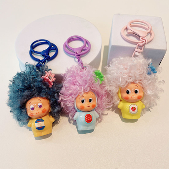 Ключодържател от смола в INS стил със звезден мотив — личен подарък, универсални празници, без IP лиценз