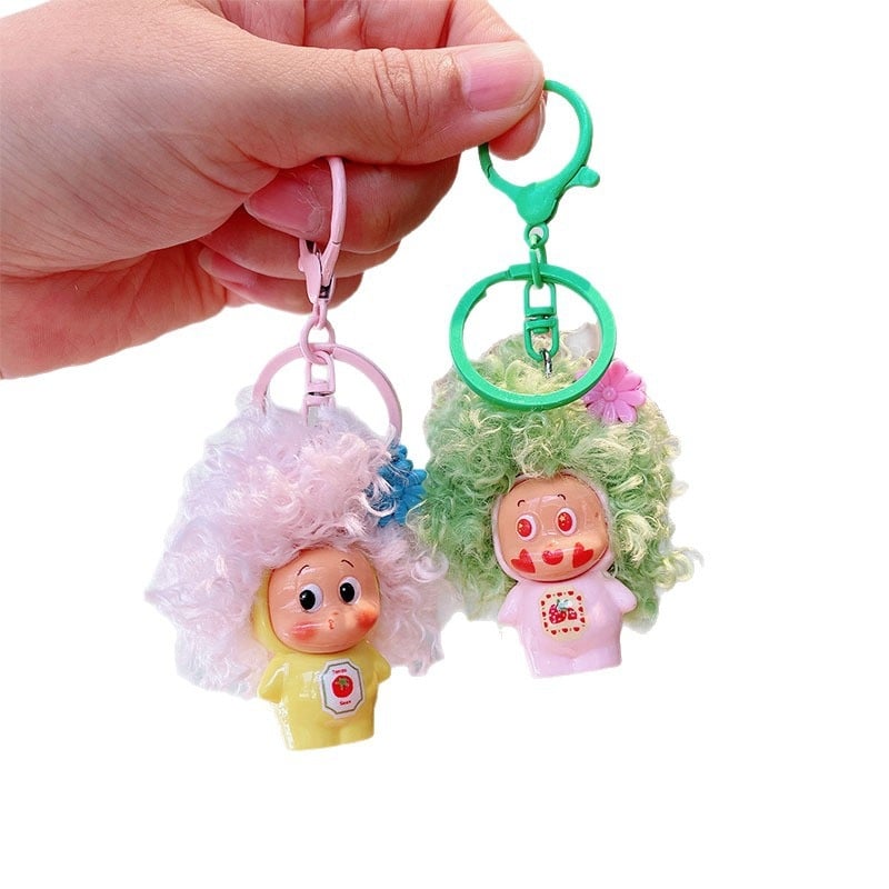 Ключодържател от смола в INS стил със звезден мотив — личен подарък, универсални празници, без IP лиценз