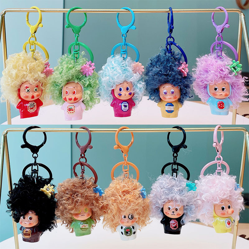 Ключодържател от смола в INS стил със звезден мотив — личен подарък, универсални празници, без IP лиценз