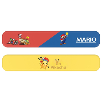 Μαξιλαράκι καρπού για πληκτρολόγιο και ποντίκι — σιλικόνη, αφρός μνήμης για την παλάμη, διπλής όψης με θέμα καρτούν, αντιολισθητικό, ανθεκτικό στη φθορά, εύκολο στον καθαρισμό