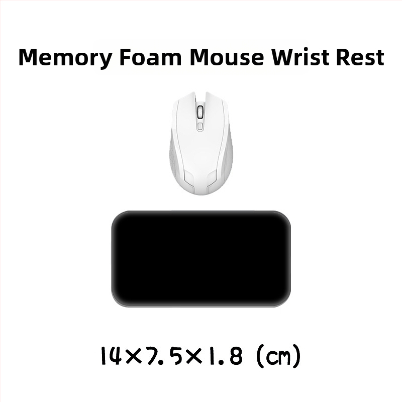 Μαξιλαράκι καρπού για πληκτρολόγιο και ποντίκι — σιλικόνη, αφρός μνήμης για την παλάμη, διπλής όψης με θέμα καρτούν, αντιολισθητικό, ανθεκτικό στη φθορά, εύκολο στον καθαρισμό