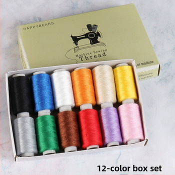 Σετ κλωστών ραψίματος — χειροποίητο DIY κιτ σε κουτί, απλός σχεδιασμός