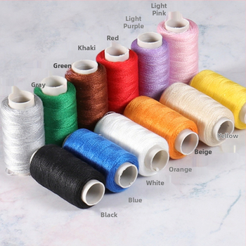 Σετ κλωστών ραψίματος — χειροποίητο DIY κιτ σε κουτί, απλός σχεδιασμός