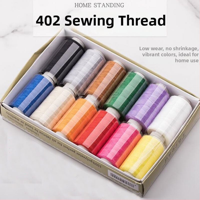 Σετ κλωστών ραψίματος — χειροποίητο DIY κιτ σε κουτί, απλός σχεδιασμός