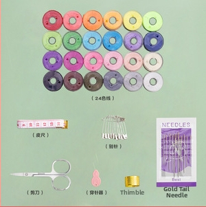 Siuvimo rinkinys namų naudojimui, aukštos kokybės komplektas, daugiafunkcinis, praktiškas studentų bendrabutyje