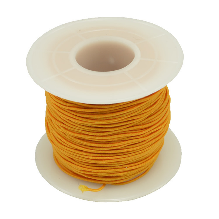 Elastična užad za perlice s unutarnjim elastičnim jezgrom, tkana poliester pređa, Yiming marka