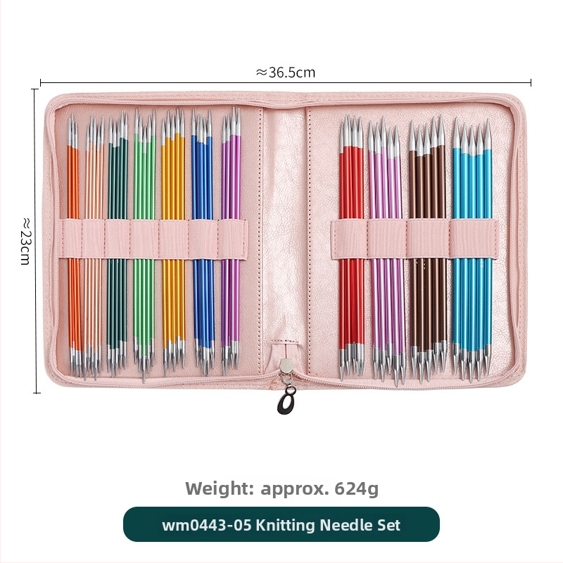 Σετ βελόνων για πουλόβερ – βελόνες από οξείδιο αλουμινίου, εργαλεία πλεξίματος με το χέρι, μινιμαλιστικό στυλ