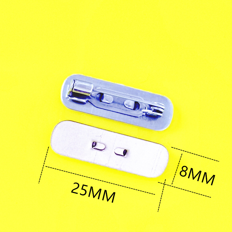 Брошка-игла за бижута: 304 неръждаема стомана, електроплакиране, с подложка, акрилни елементи