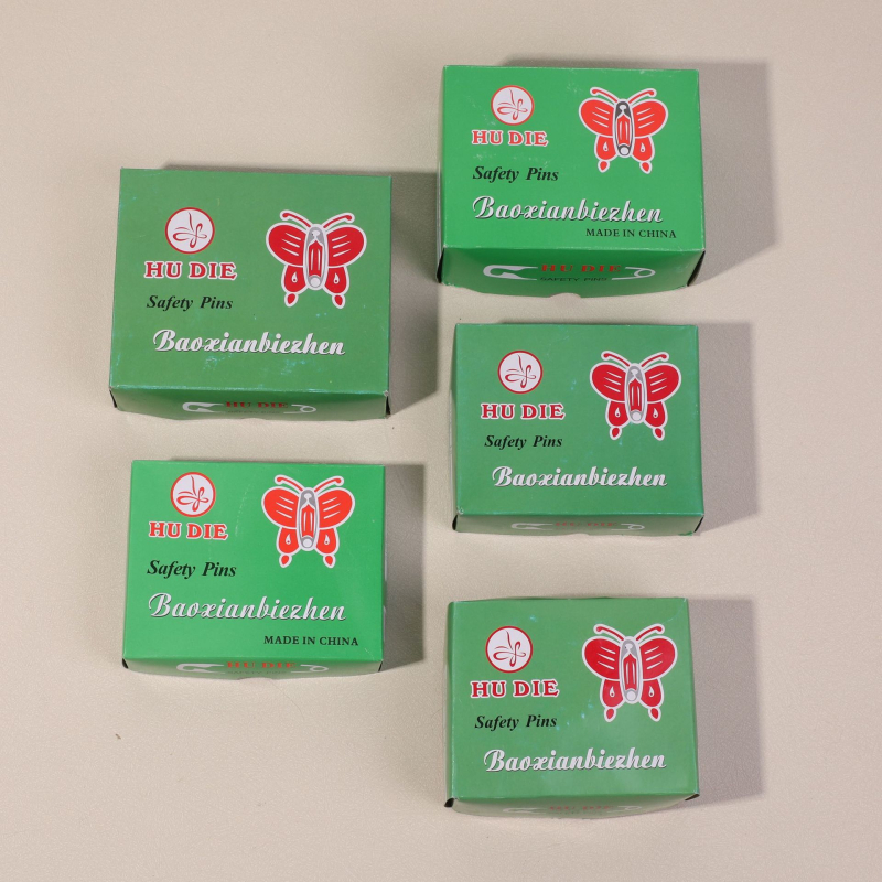 Mingxiang saugos smeigtukas – metalo smeigtukas drabužiams, kilmė Yiwu, bendras svoris 450 g