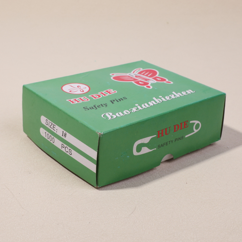 Mingxiang saugos smeigtukas – metalo smeigtukas drabužiams, kilmė Yiwu, bendras svoris 450 g