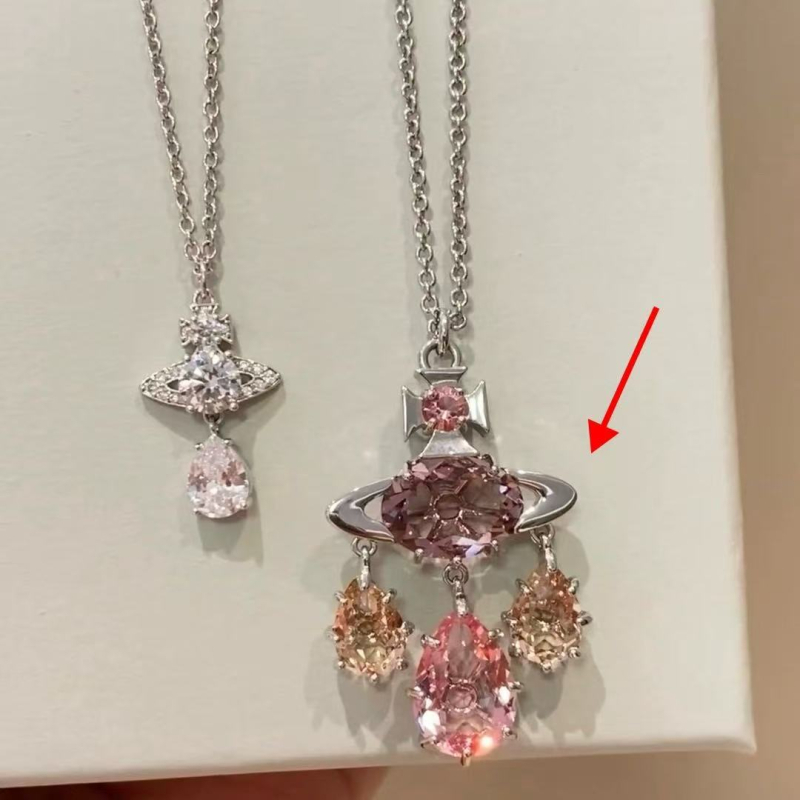 Nyaklánc ív- és csillag alakú medállal, réz, elektroplatírozott, O-lánc, vegyes kövek beállítása