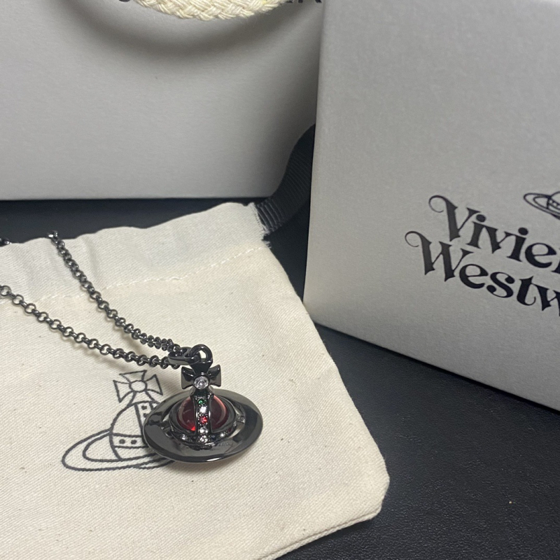 Bakreno ogrlica s kristalnim privjeskom, lanac u obliku O, unisex, proljeće 2025