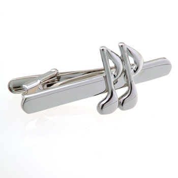 Комплект копчета за ръкавели и клип за вратовръзка – месинг, екзотичен унисекс, проста серия, с възможност за персонализация