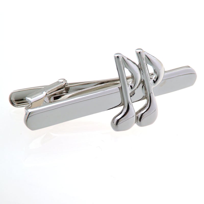 Комплект копчета за ръкавели и клип за вратовръзка – месинг, екзотичен унисекс, проста серия, с възможност за персонализация