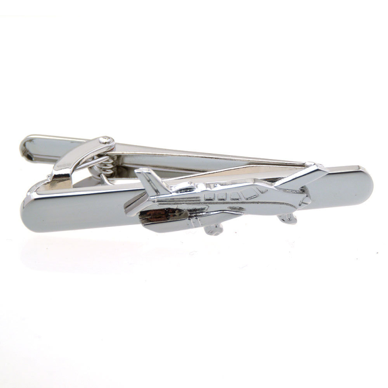 Комплект копчета за ръкавели и клип за вратовръзка – месинг, екзотичен унисекс, проста серия, с възможност за персонализация