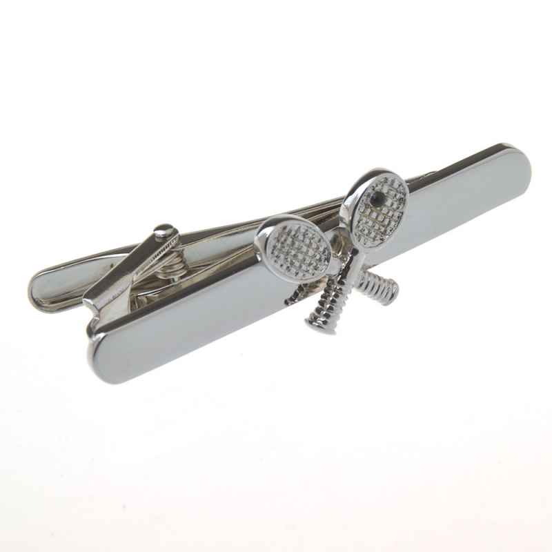 Комплект копчета за ръкавели и клип за вратовръзка – месинг, екзотичен унисекс, проста серия, с възможност за персонализация