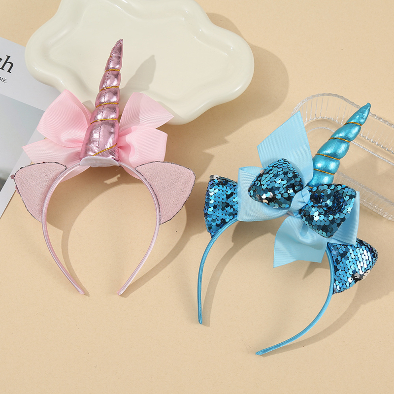 Čelenka s jednorogom - Ručno izrađeno, korejski stil, svježe i slatko, unisex