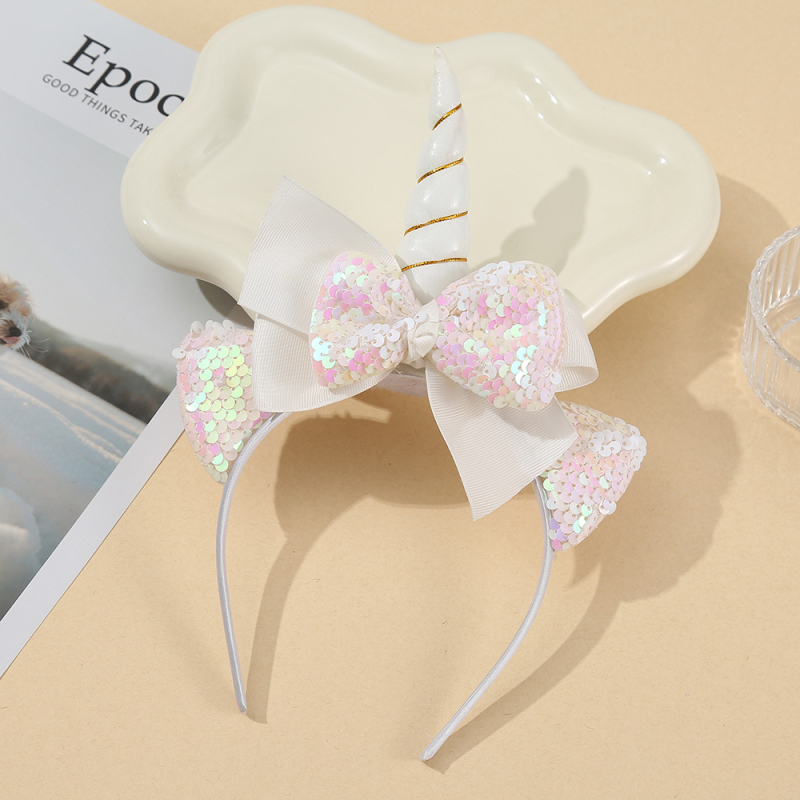 Čelenka s jednorogom - Ručno izrađeno, korejski stil, svježe i slatko, unisex