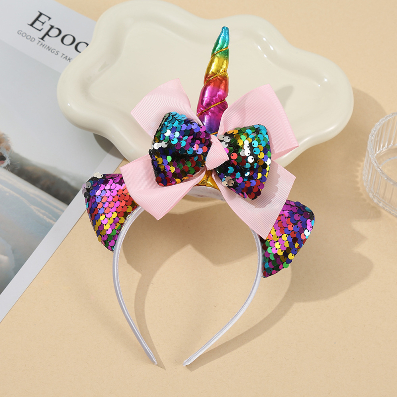 Čelenka s jednorogom - Ručno izrađeno, korejski stil, svježe i slatko, unisex