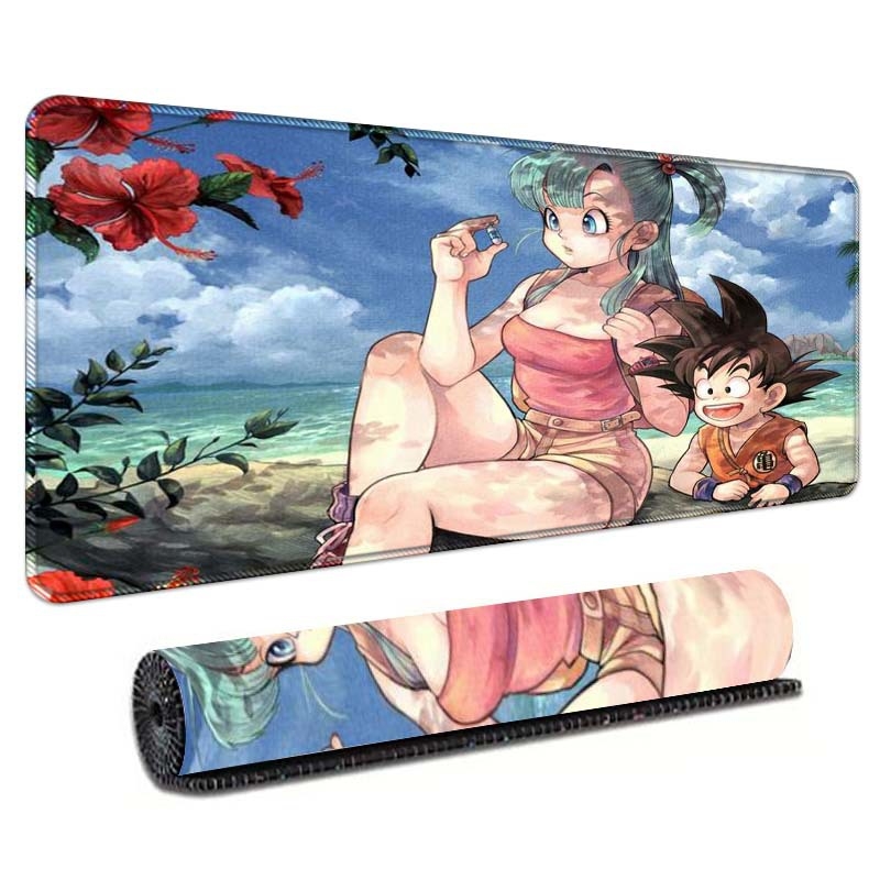 Gaming podloga za stol s temom anime, ekstra velika, za tipkovnicu i miš, precizno šivani rub, protuklizna površina.