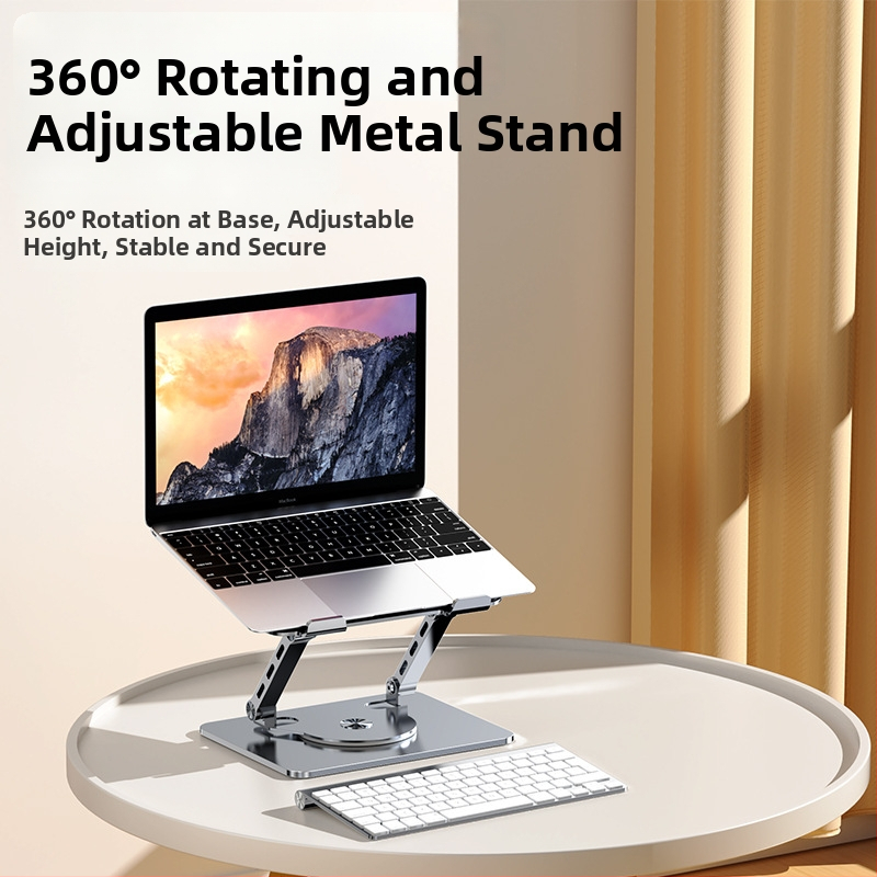 Stojan na notebook z zliatiny ocele, model J29, značka Into the deer, pre notebooky, hmotnosť 1680 g