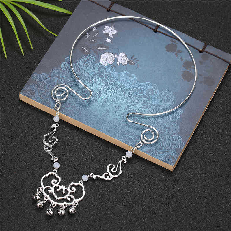 Ovratnik od legure, nacionalni stil, dizajn u obliku srca, elektroplating, mogućnost prilagodbe