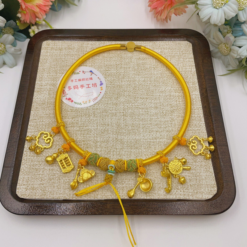 Ogrlica Longevity Lock – Legura, Ručno izrađena, Izvorni dizajn, Zimsko izdanje 2024