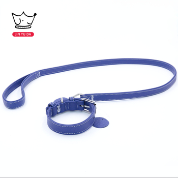 Ovratnik za psa od prave kože s uzorkom liči, kravlja koža, dvostruki sloj ojačane zaštite vrata, Jin Yuda