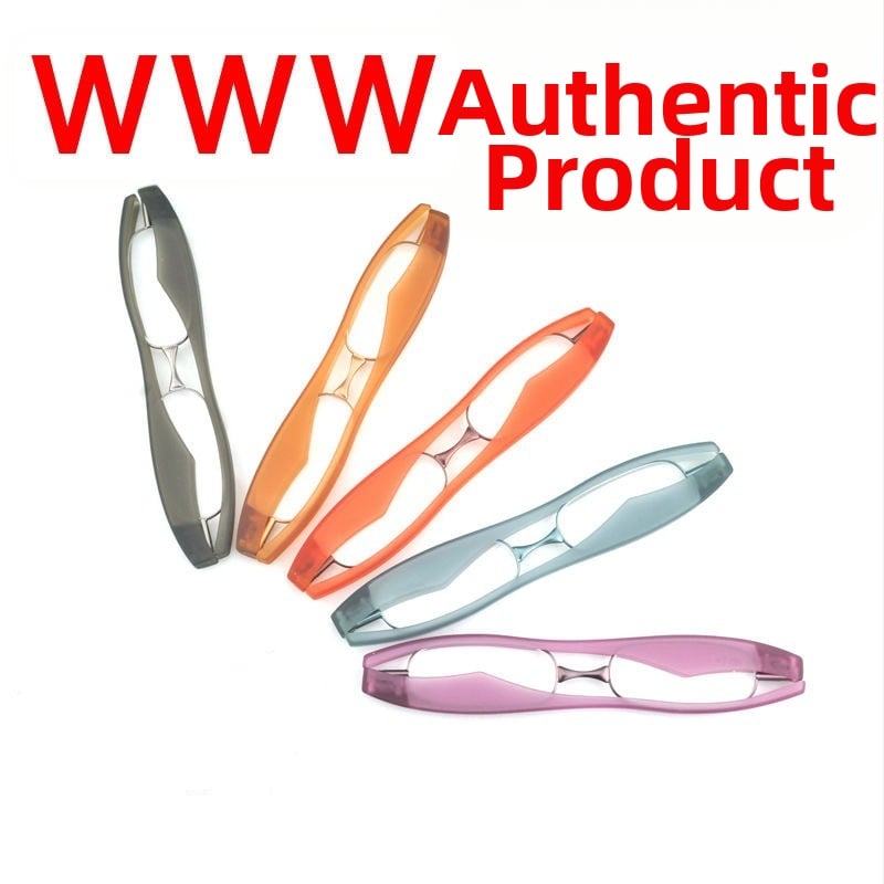 Αναδιπλούμενα γυαλιά ανάγνωσης με περιστροφή 360°, φακοί από ρητίνη, πλαίσιο PC, οβάλ στυλ