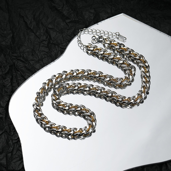 Титаниева стомана Кубанска верижка за мъже – метал: титаниева стомана; стил на веригата: кубанска; висулка: титаниева стомана; форма: друга; предназначена за мъже