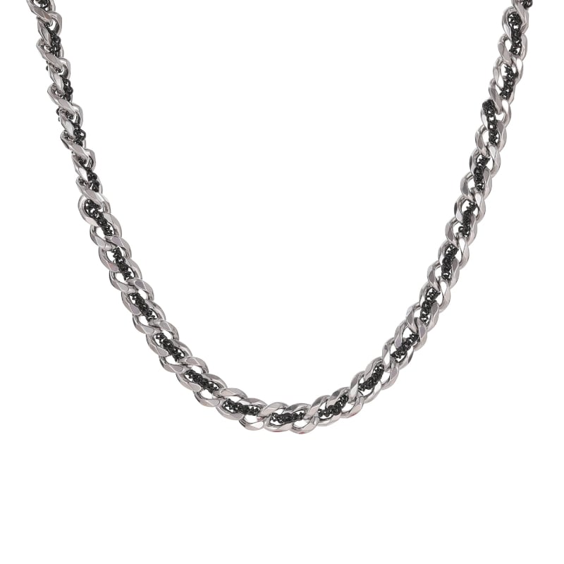 Титаниева стомана Кубанска верижка за мъже – метал: титаниева стомана; стил на веригата: кубанска; висулка: титаниева стомана; форма: друга; предназначена за мъже