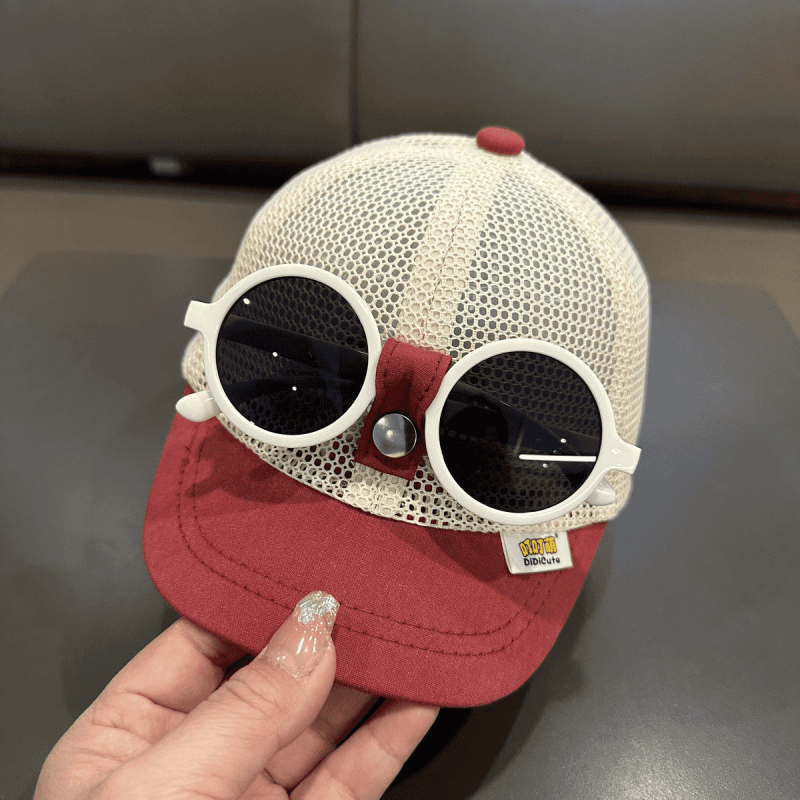 Šilterica s velikim obodom i otvorenim vrhom – zaštita od sunca, akrilno vlakno, za djecu od 6–12 mjeseci i 1–2 godine