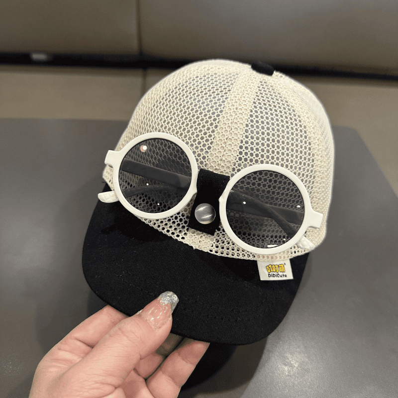 Šilterica s velikim obodom i otvorenim vrhom – zaštita od sunca, akrilno vlakno, za djecu od 6–12 mjeseci i 1–2 godine