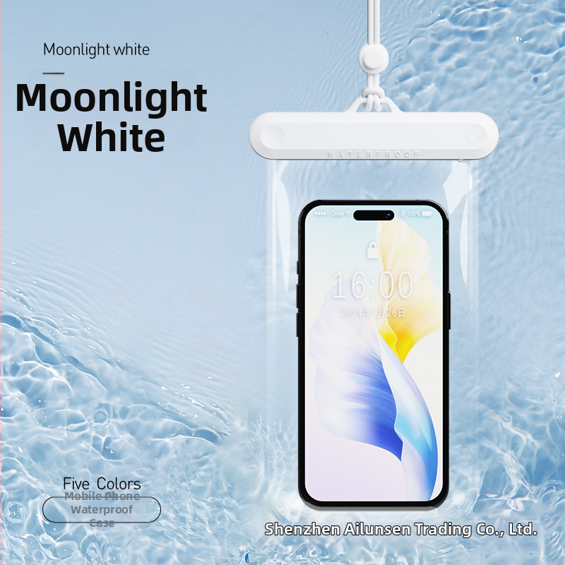 AILUNSEN Ārējā ūdensizturīgā telefona somiņa - skārienjūtīga, ABS+TPU+PVC, der telefoniem līdz 7,2 collām, ūdensizturīga auduma