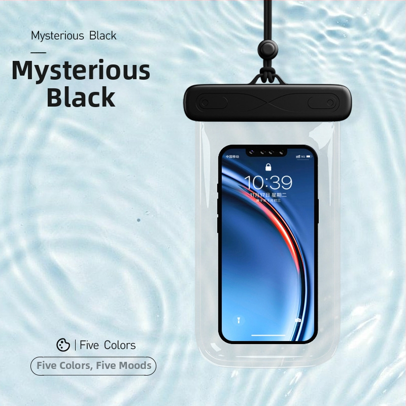 AILUNSEN Ārējā ūdensizturīgā telefona somiņa - skārienjūtīga, ABS+TPU+PVC, der telefoniem līdz 7,2 collām, ūdensizturīga auduma